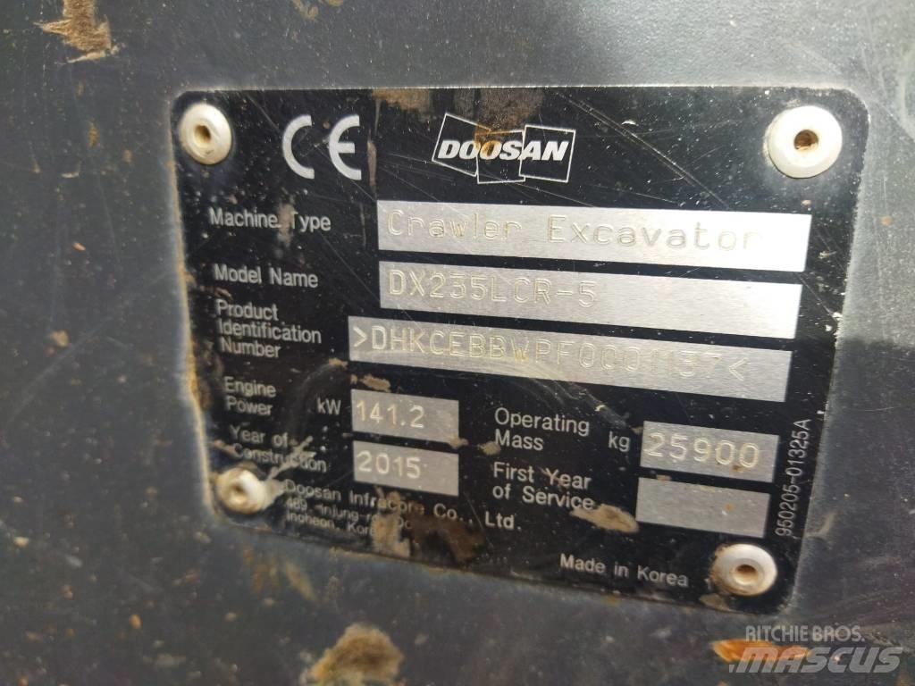 Doosan DX 235 LCR Crawler excavators