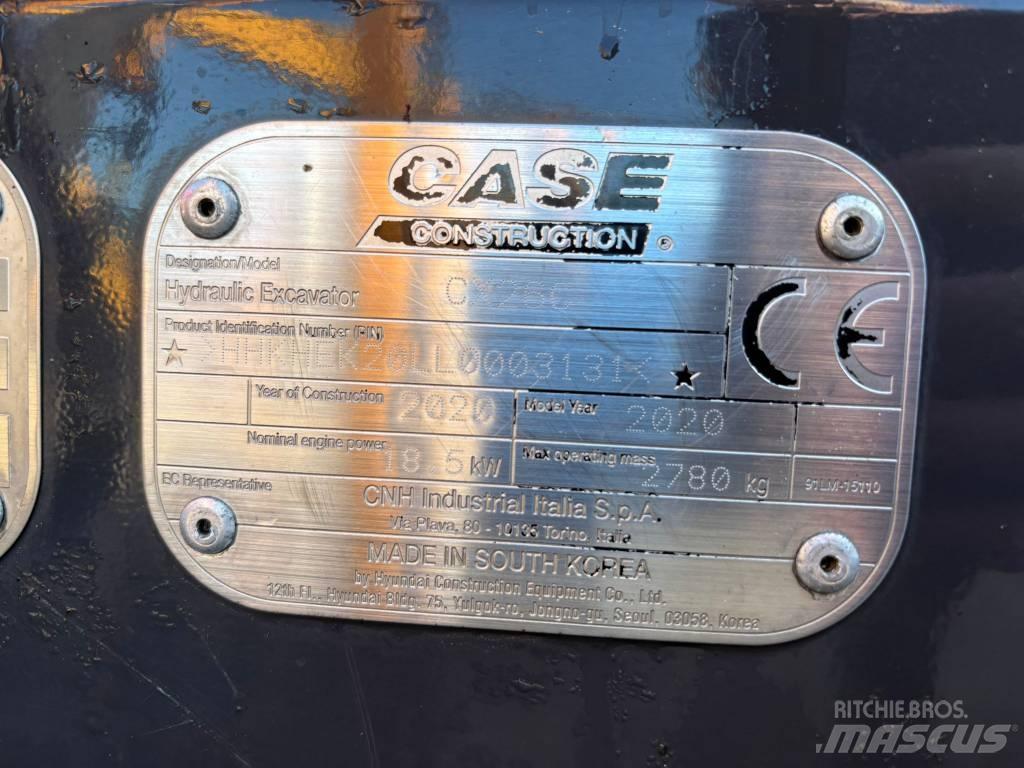 CASE CX 26 C Mini excavators < 7t (Mini diggers)