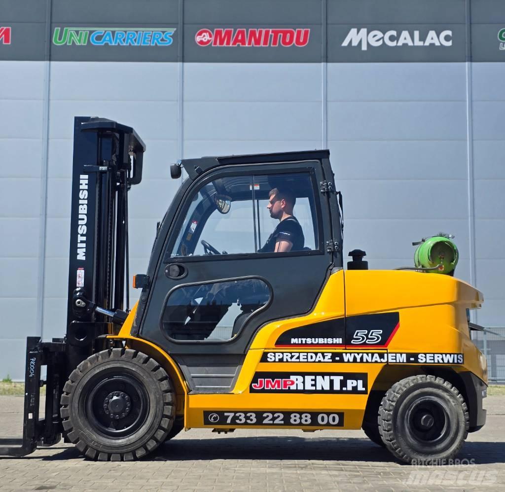 Mitsubishi FG 55 NT LPG trucks