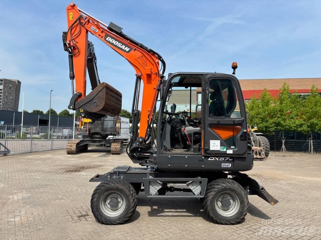 Doosan DX 57 Wheeled excavators