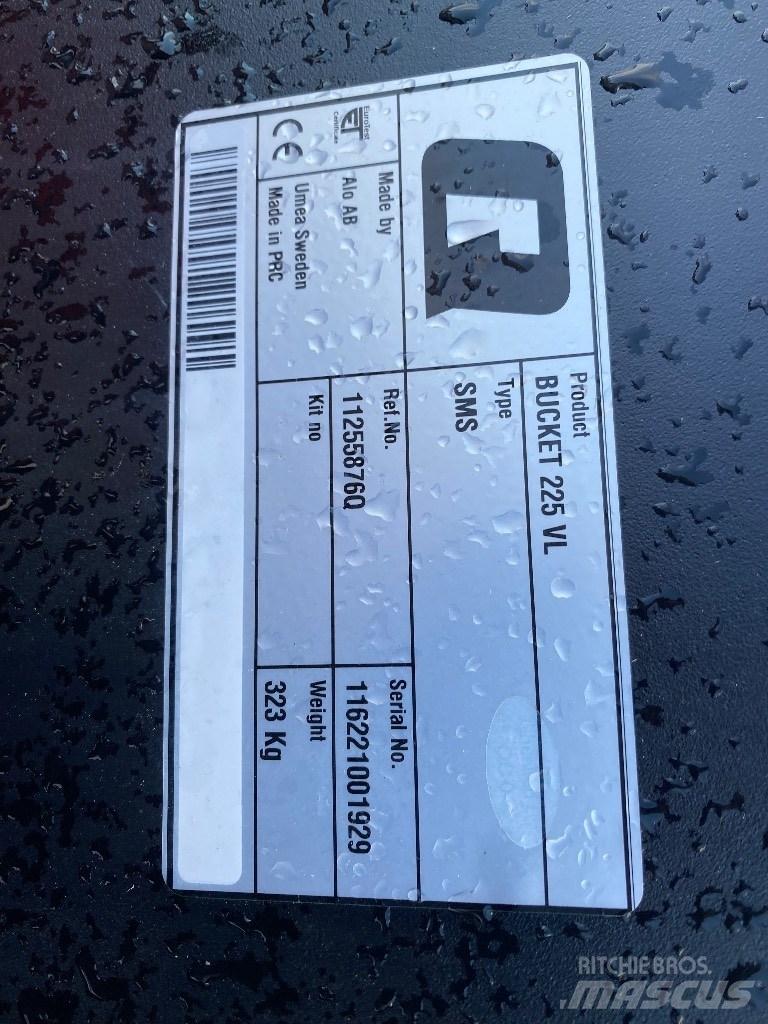 Ålö GM 245 Snöskopa Front loader accessories