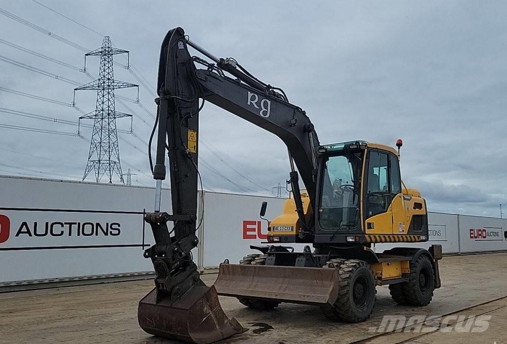 Volvo EW 140 D Wheeled excavators