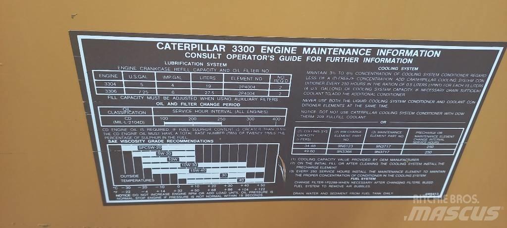 CAT 3306 Diesel Generators