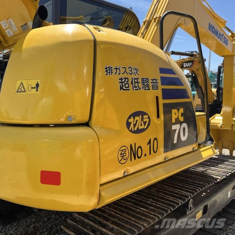 Komatsu PC 70 Crawler excavators