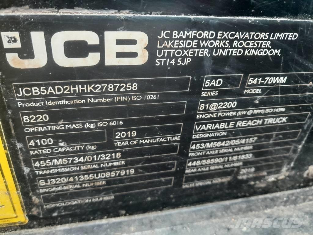 JCB 541-70 Telehandlers