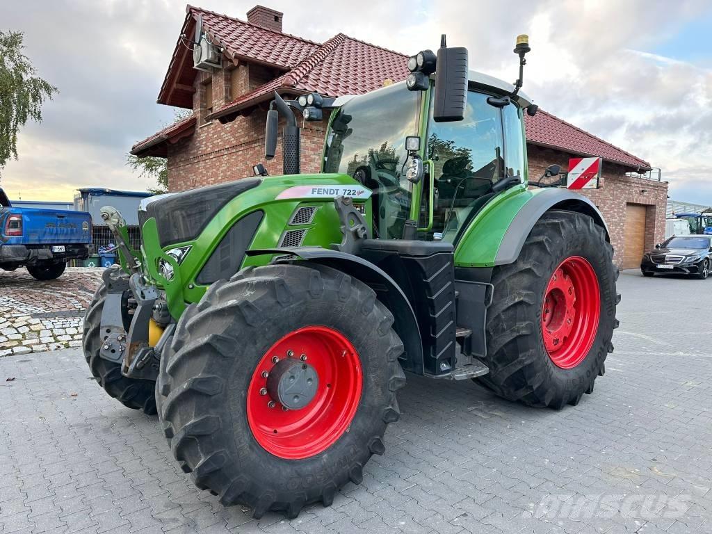 Fendt 722 Profi Plus Tractors