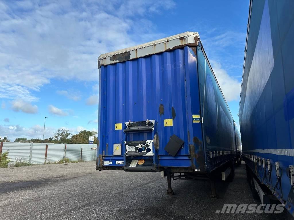 Krone SD serie 8354 Curtainsider trailers