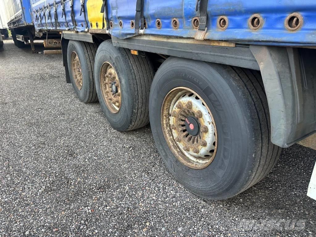 Krone SD serie 8354 Curtainsider trailers