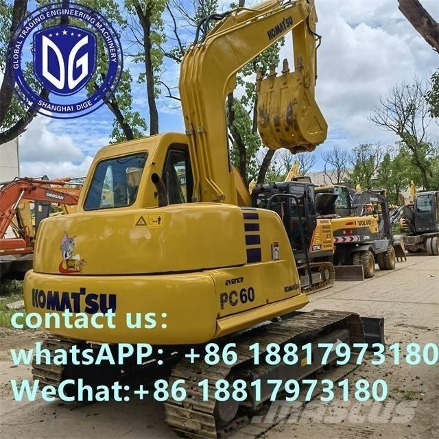 Komatsu PC 60-7C Crawler excavators