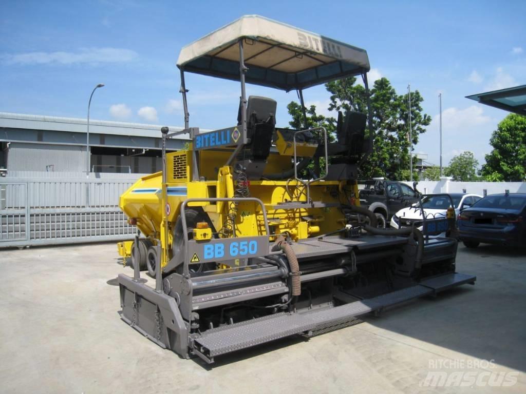 Bitelli BB 650 Asphalt pavers