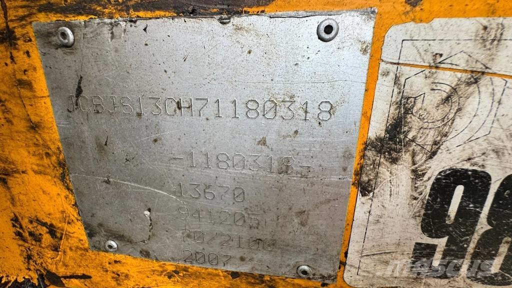 JCB JS 130 LC + JAK300 Crawler excavators