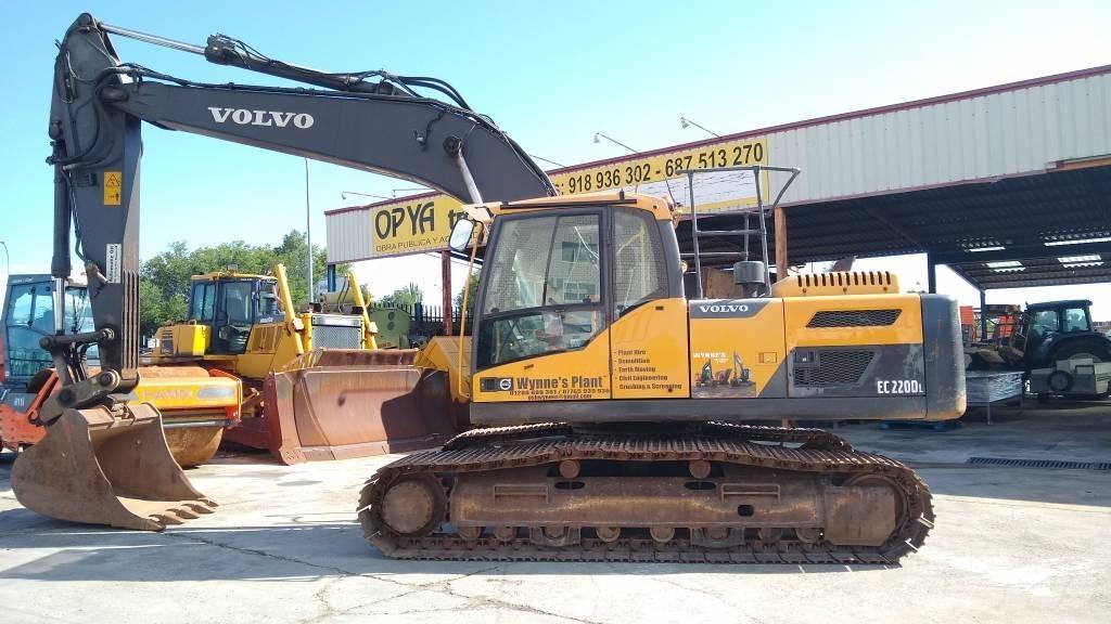 Volvo EC220DL Crawler excavators