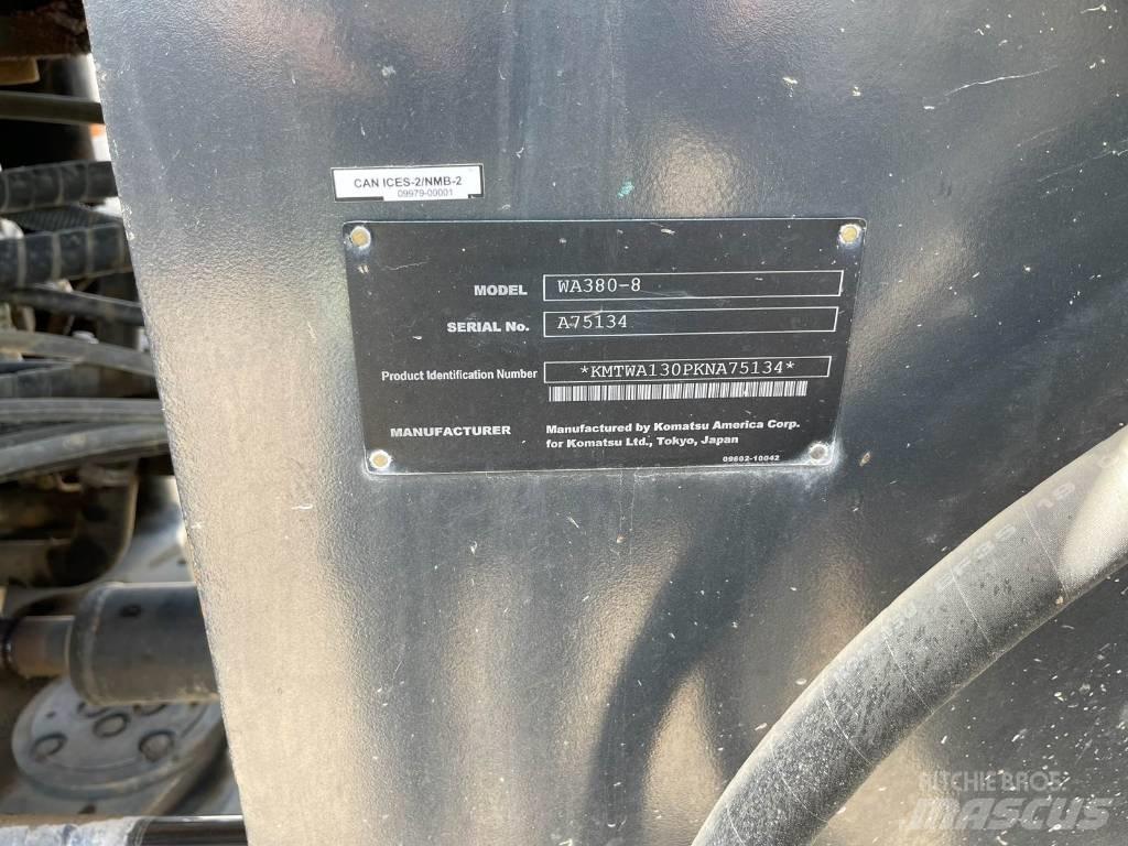 Komatsu WA 380-8 Wheel loaders