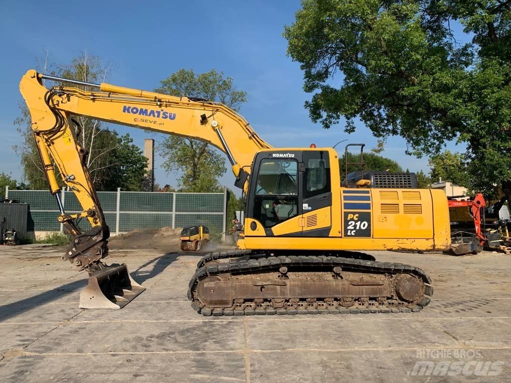 Komatsu PC210 LC-11 Crawler excavators