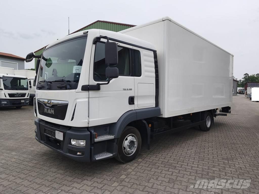 MAN TGL 8.190 Box trucks