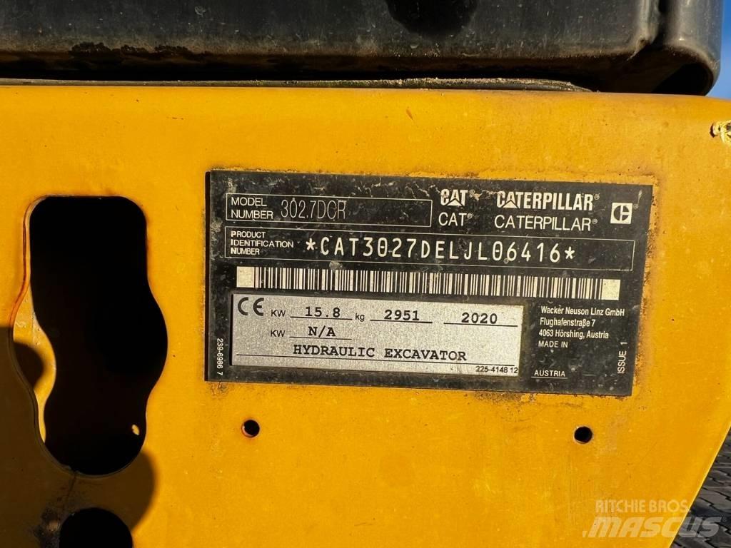 CAT 302.7 DCR Mini excavators < 7t (Mini diggers)