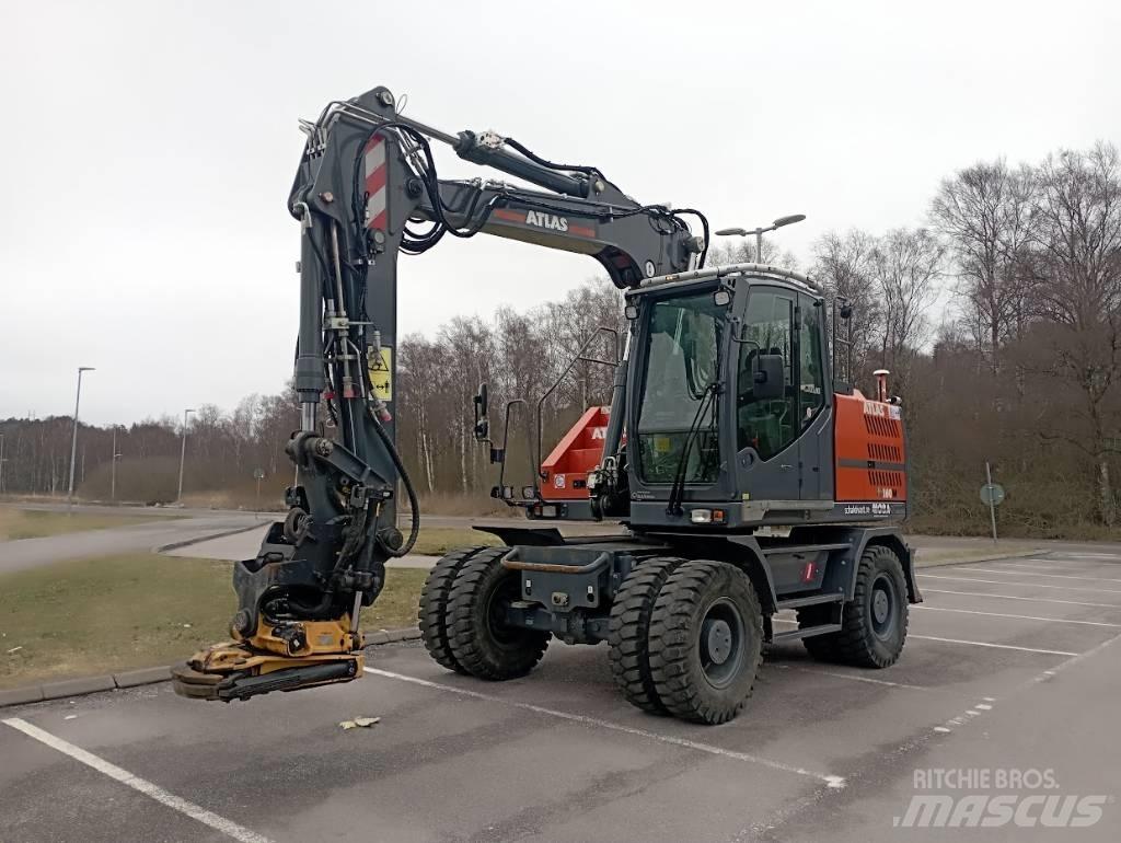 Atlas 160 W Wheeled excavators