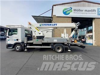 Palfinger P 280 CK Truck mounted platforms