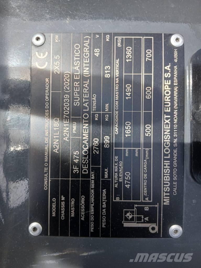 UniCarriers TX 3-18 Electric forklift trucks