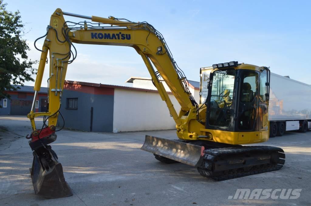Komatsu PC 88 MR Mini excavators  7t - 12t