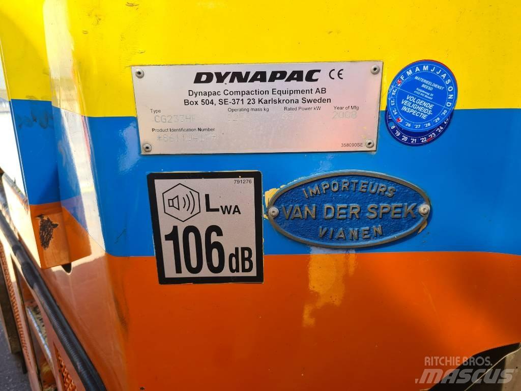 Dynapac CG233HF Twin drum rollers