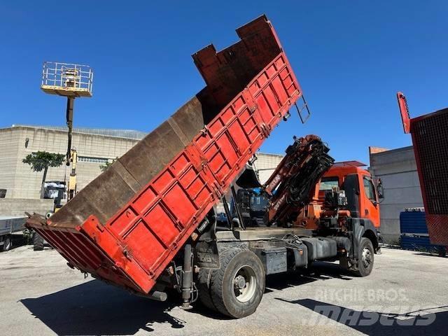 Renault 260.18 Curtain sider trucks