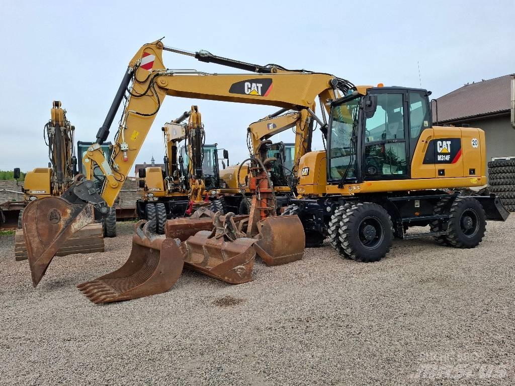 CAT 314 F Wheeled excavators