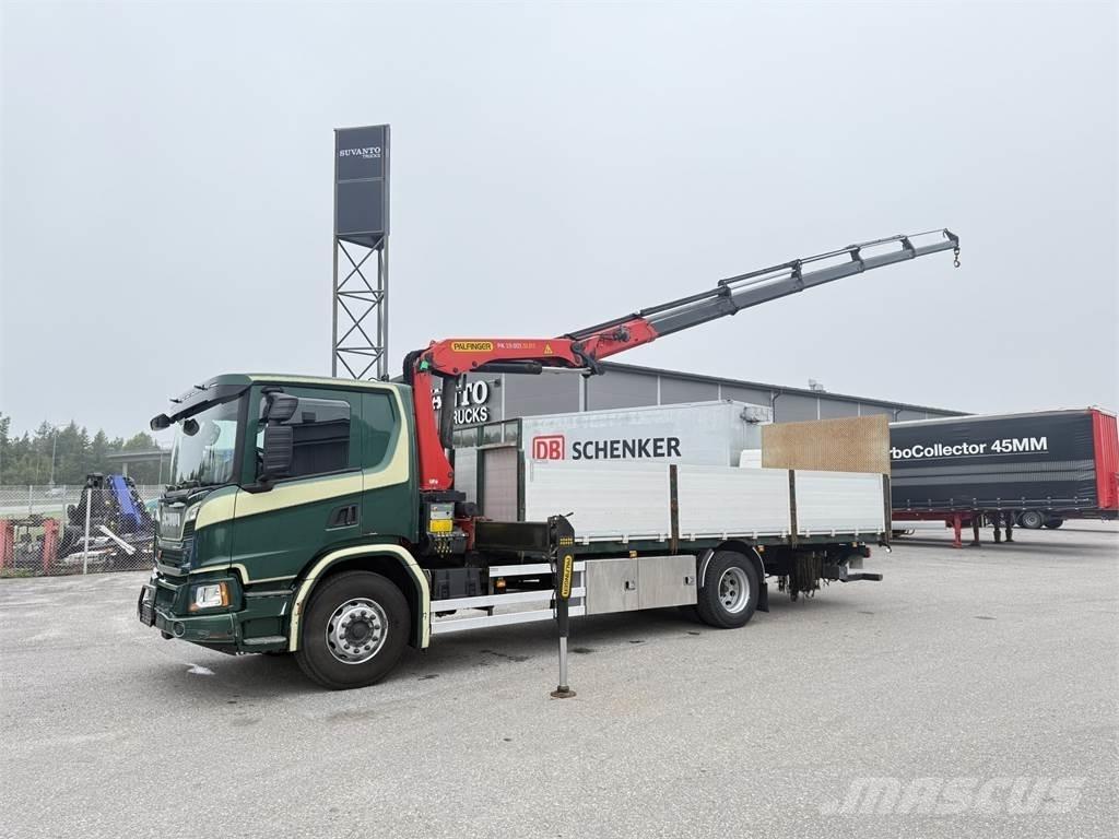Scania P320 4x2 Truck mounted cranes