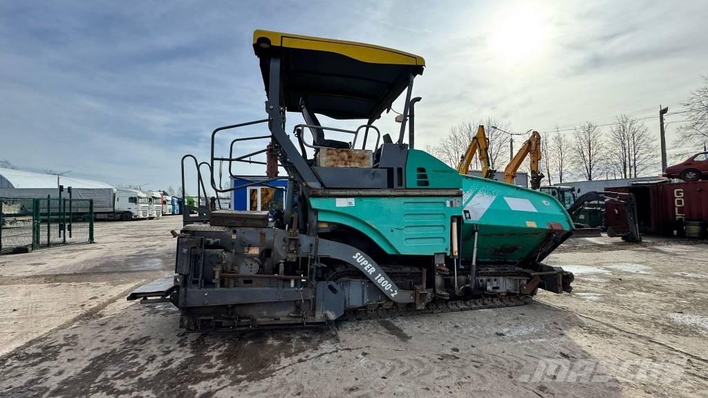 Vögele Super 1800-2 Asphalt pavers