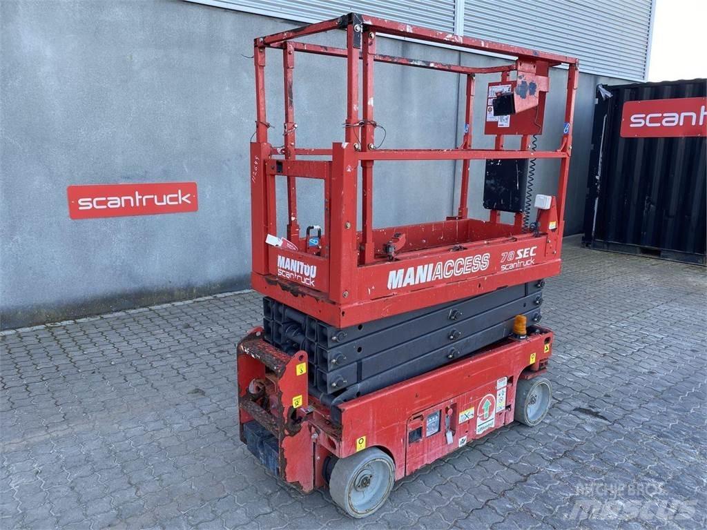Manitou 78SEC Scissor lifts