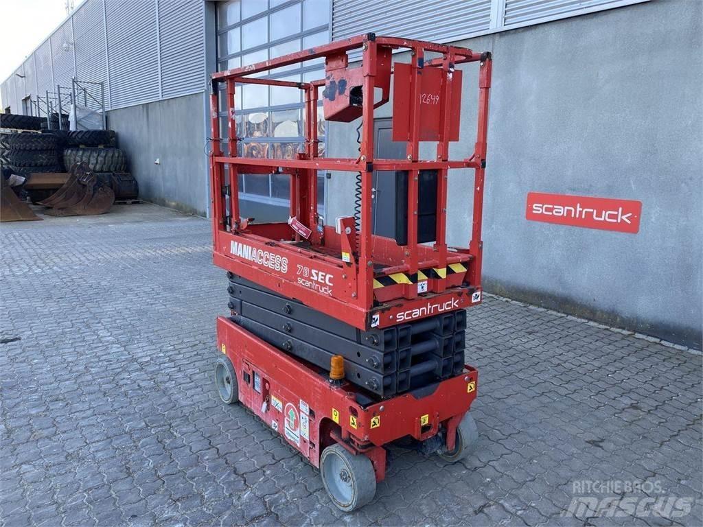 Manitou 78SEC Scissor lifts
