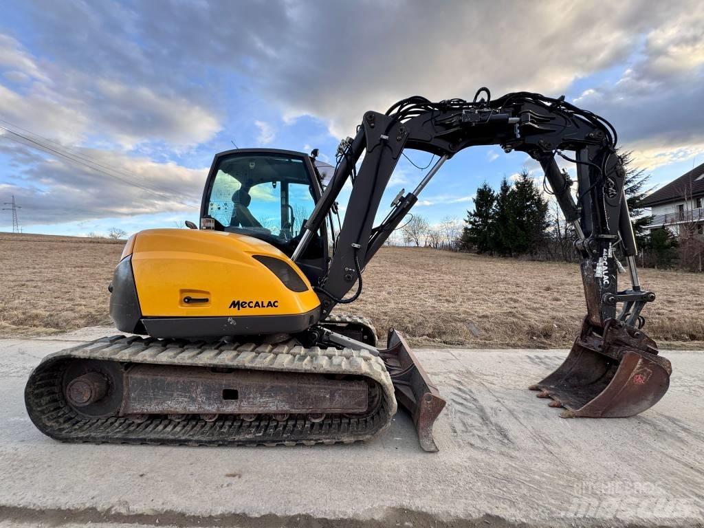 Mecalac 8 MCR Crawler excavators