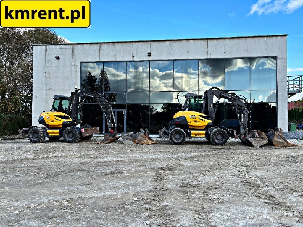 Mecalac 9 MWR Wheeled excavators