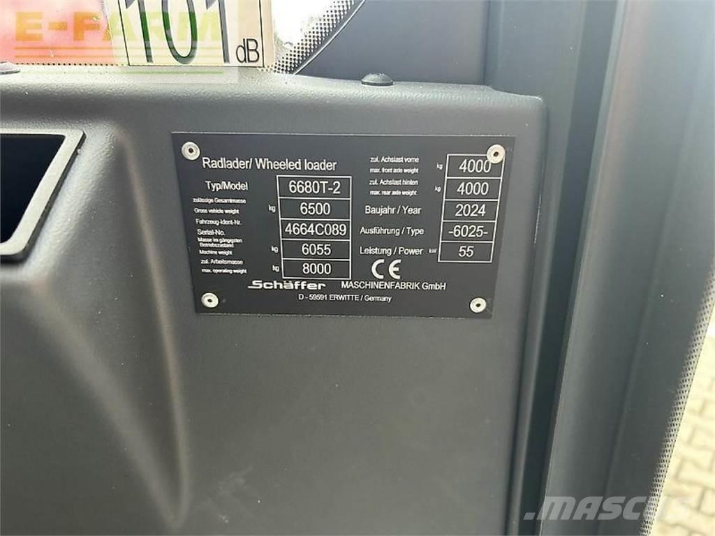 Schäffer 6680 t-2 Telehandlers