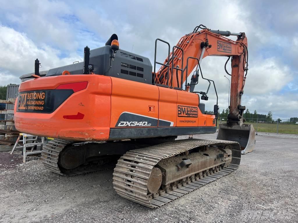 Doosan DX 340 LC-5 Crawler excavators