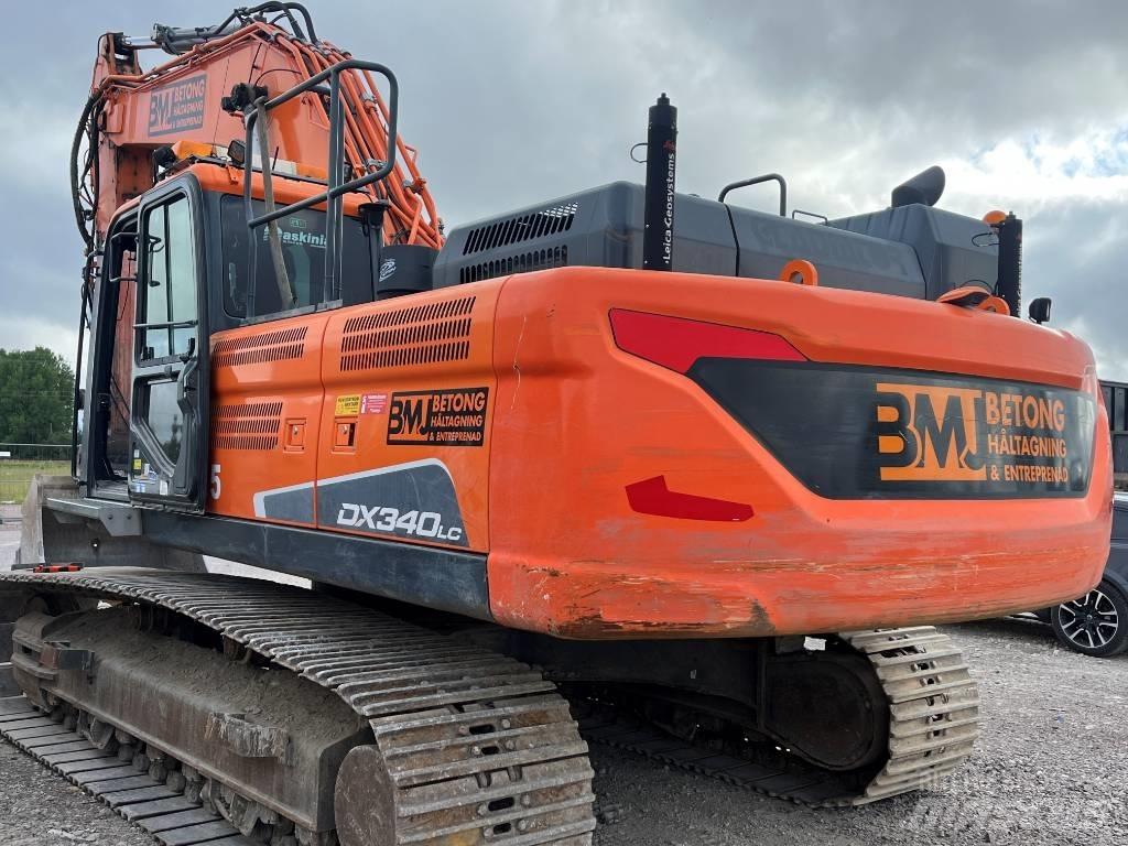 Doosan DX 340 LC-5 Crawler excavators