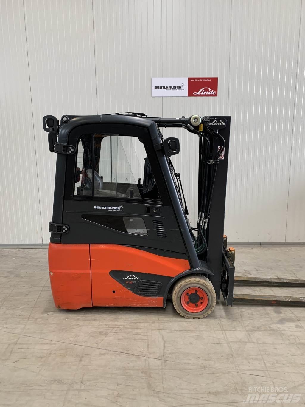 Linde E16C Electric forklift trucks
