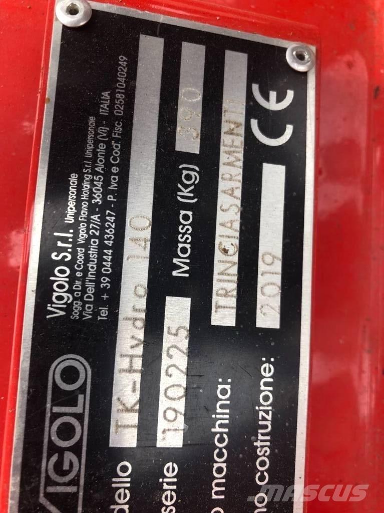  Vigolo TK-Hydro 140 Pasture mowers and toppers