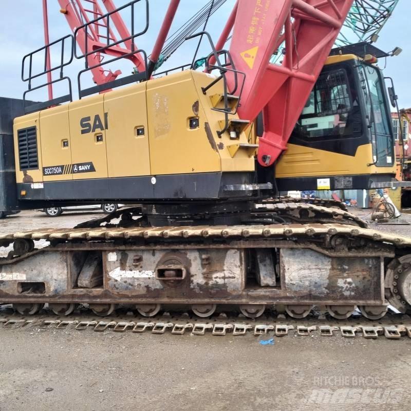 Sany SCC750 Track mounted cranes