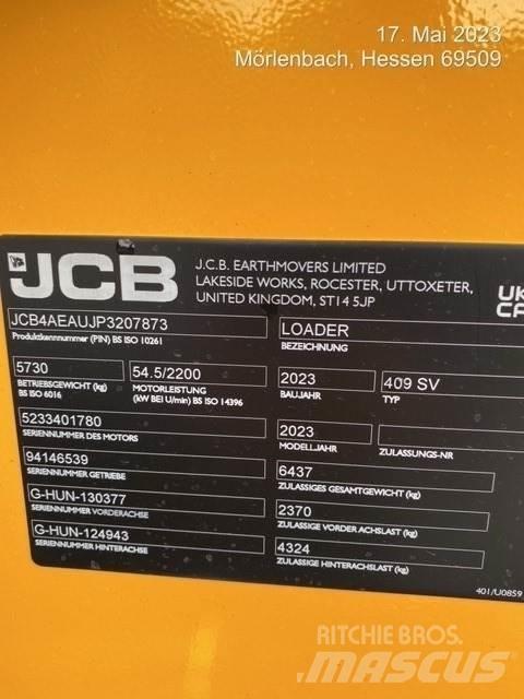 JCB 409 Wheel loaders