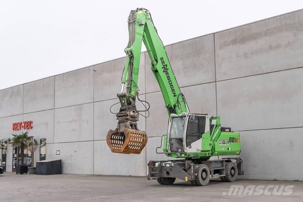 Sennebogen 821 E Wheeled excavators