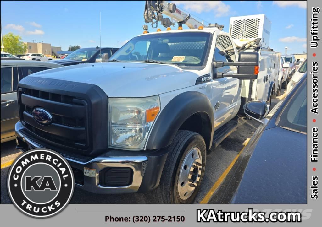 Ford F 550 XL SD Track mounted cranes