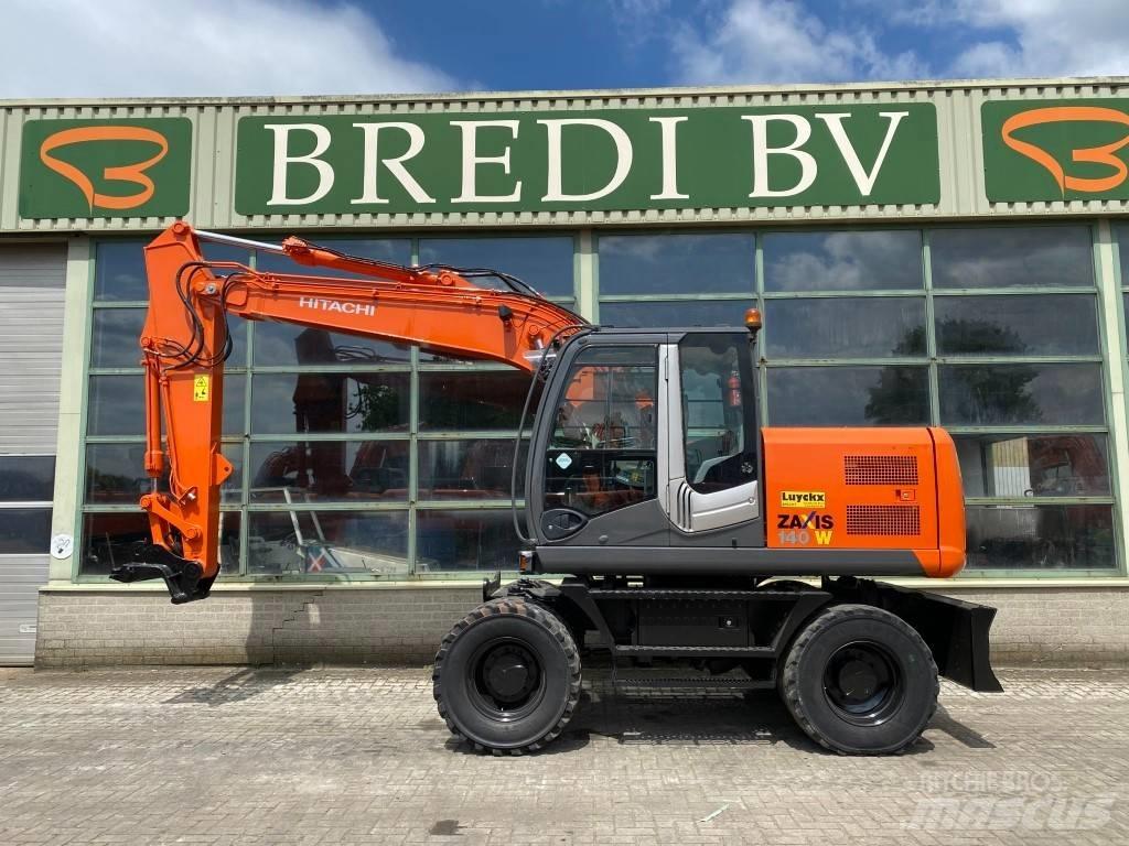Hitachi Zaxis 140W-3 Wheeled excavators
