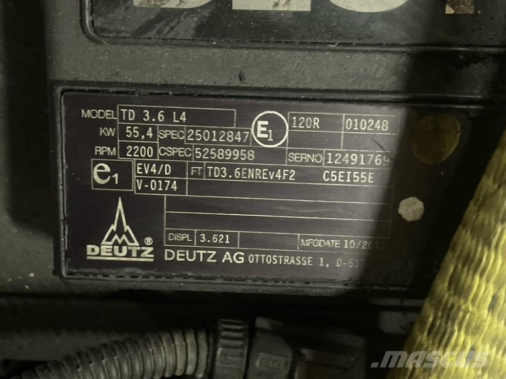 Deutz TD3.6L4 Engines