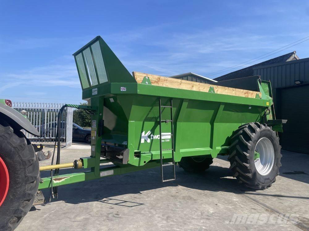 Ktwo Duo 1200 Manure spreaders