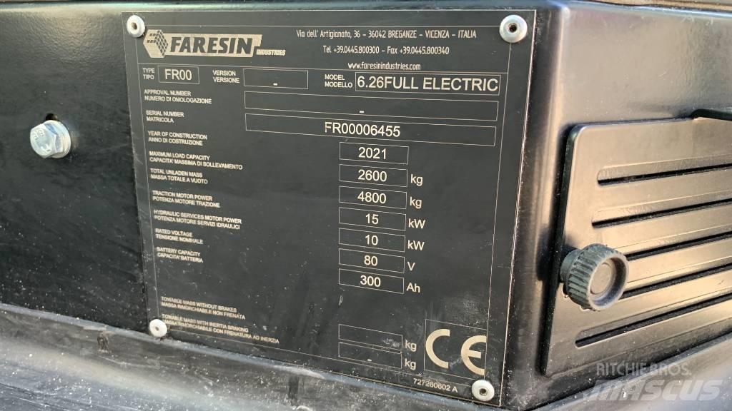 Faresin 6.26 E Telescopic handlers