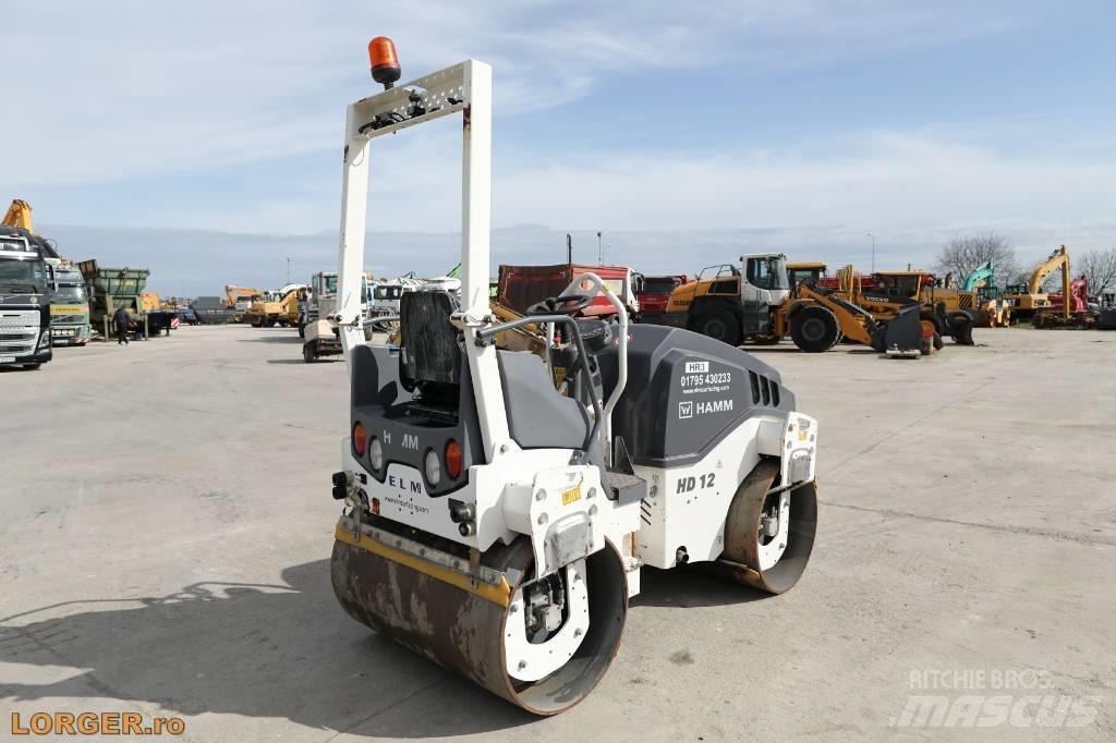 Hamm HD 12 VV Twin drum rollers
