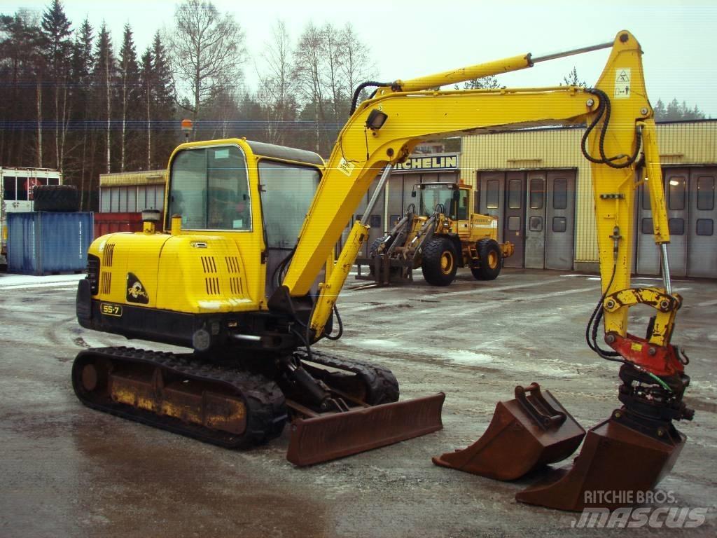 Hyundai Robex 55-7 Mini excavators < 7t (Mini diggers)