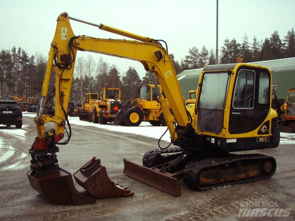 Hyundai Robex 55-7 Mini excavators < 7t (Mini diggers)