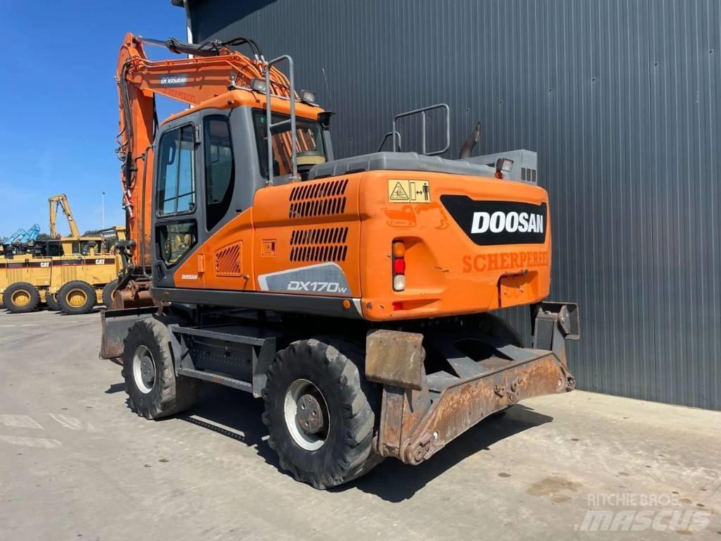 Doosan DX170 W-5 Wheeled excavators